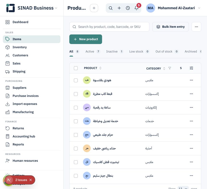 Import data from spreadsheets